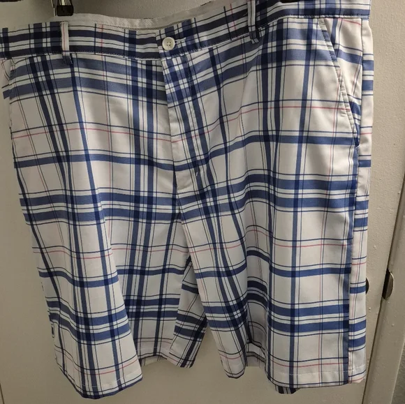 Men's Plaid Shorts - Picture 1 of 7